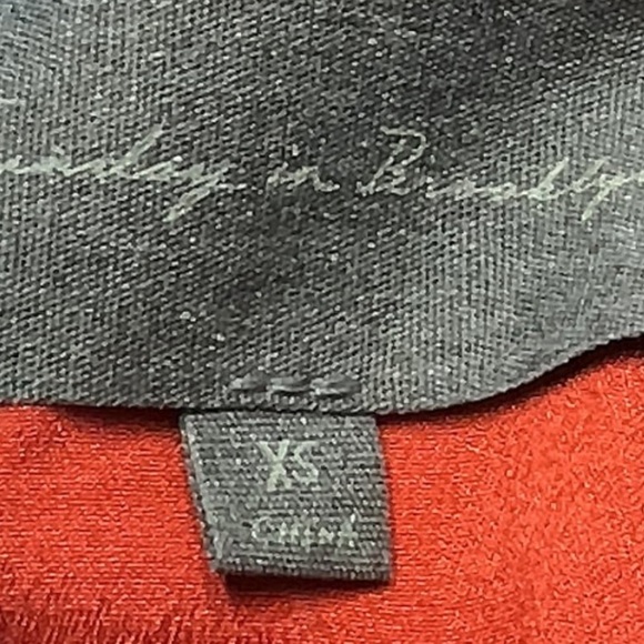 Anthropologie Sunday in Brooklyn Desert Striped Tassel Tank Evereve Rust Size XS - Picture 4 of 7